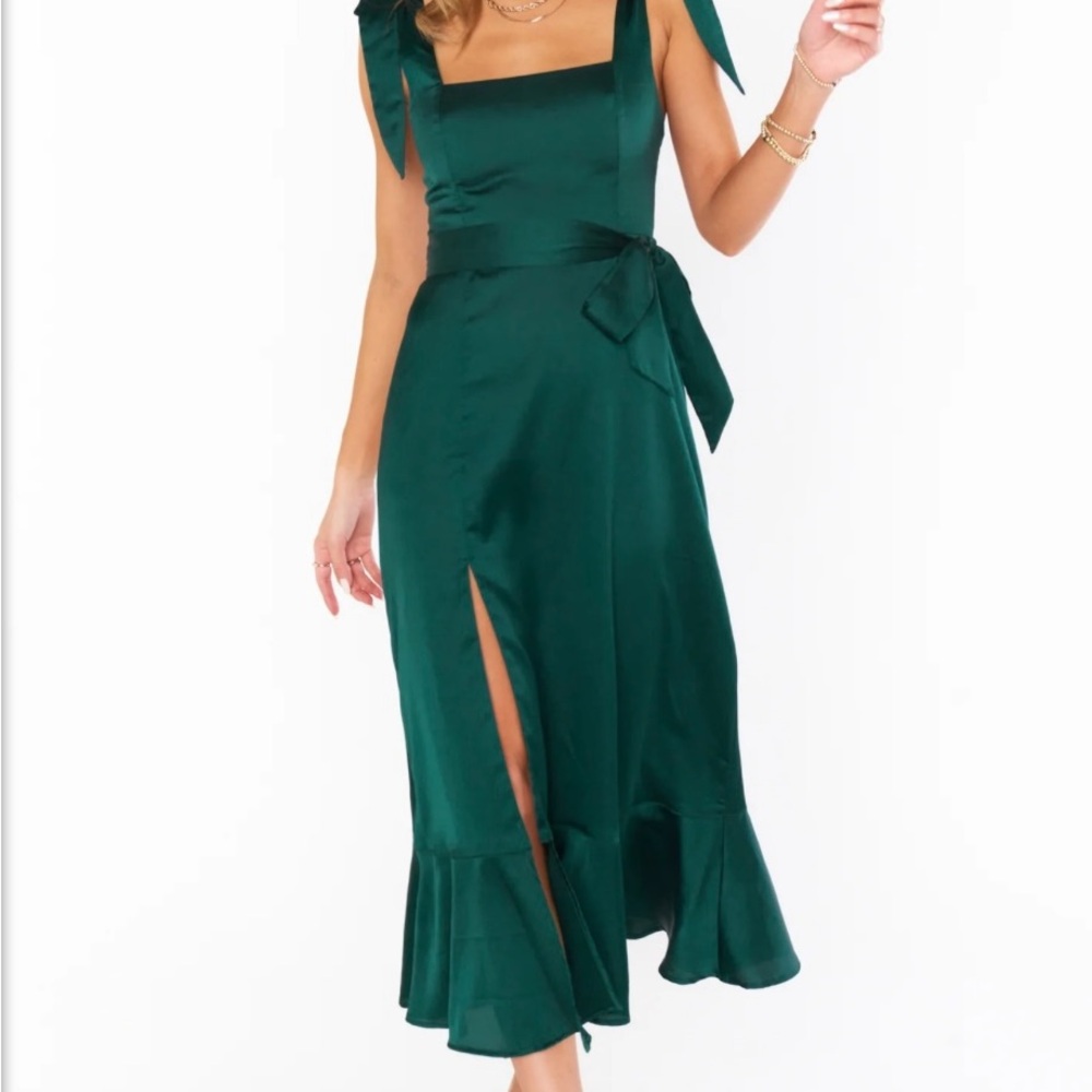 Elegant show me your mumu Green Sleeveless Dress